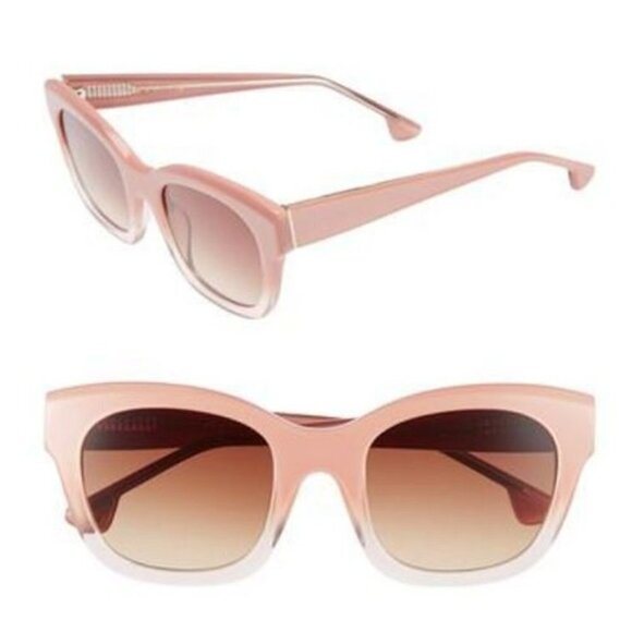 💕ALICE + OLIVIA💕 Victoria Sunglasses Blush/Fade NWT - Picture 5 of 16